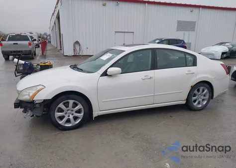 2007 Nissan Maxima 3.5 Sl из США, поврежденный, VIN 1N4BA41EX7C825663
